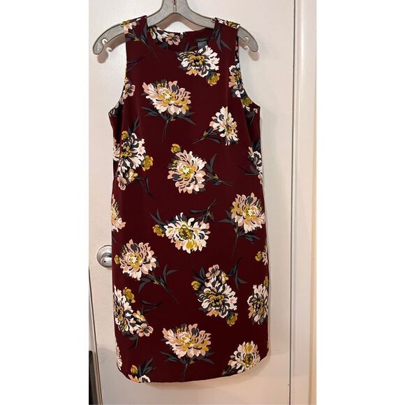 ANN TAYLOR FACTORY FLORAL DRESS WOMENS SIZE 6 - Picture 3 of 12